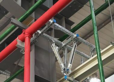 建阳该抗震支架的整体式支吊架结构协调性好